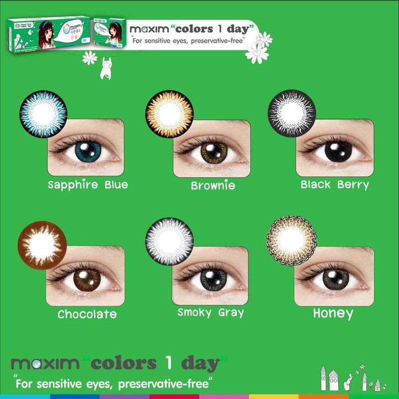 MAXIM 1 DAY COLOR 30PCS