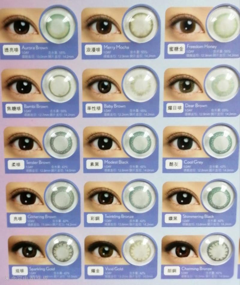B&L 1 Day Color  Lacelle 30Pcs